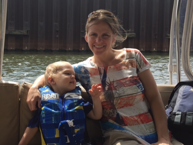 Mama, why did you let me miss my nap today?  I can barely stay awake for this boat trip