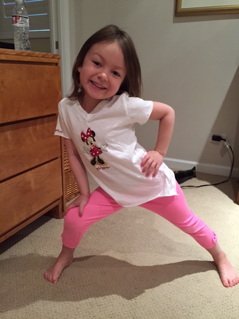 Now, lunge to the left...