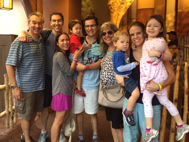 A family that goes to Disney together, stays together... 