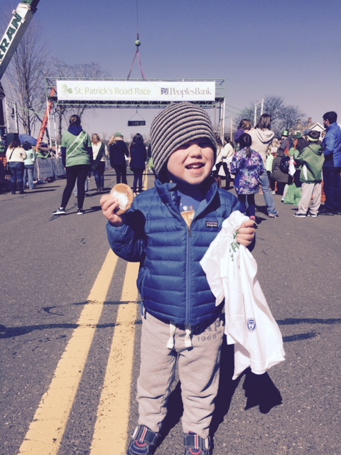 There's nothing like a post-race re-charge like a cookie!