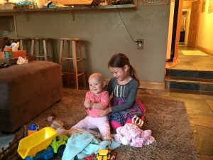 Nat is such a great big cousin!