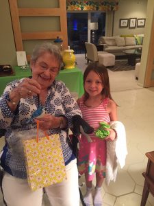 We didn't want to forget about Mammaw's birthday, which is coming up later this month! Natalie picked out a blue jay since Mammaw loves birds.